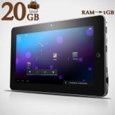 Tablet Pc Android 4.0 de 10 polegadas 20GB de memória com GP