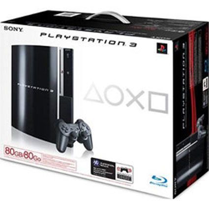 PlayStation 3 PS3 disco rígido de 80GB Desbloqueado